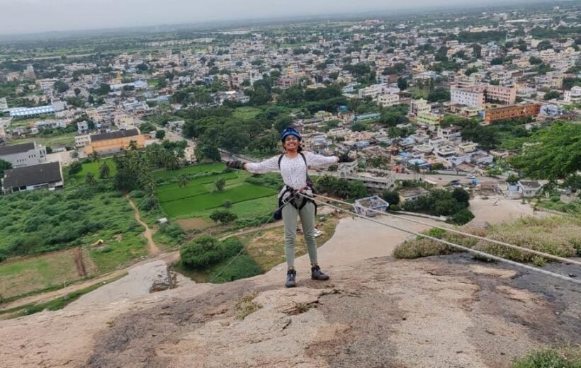 300 Ft Rappelling at Bhongir