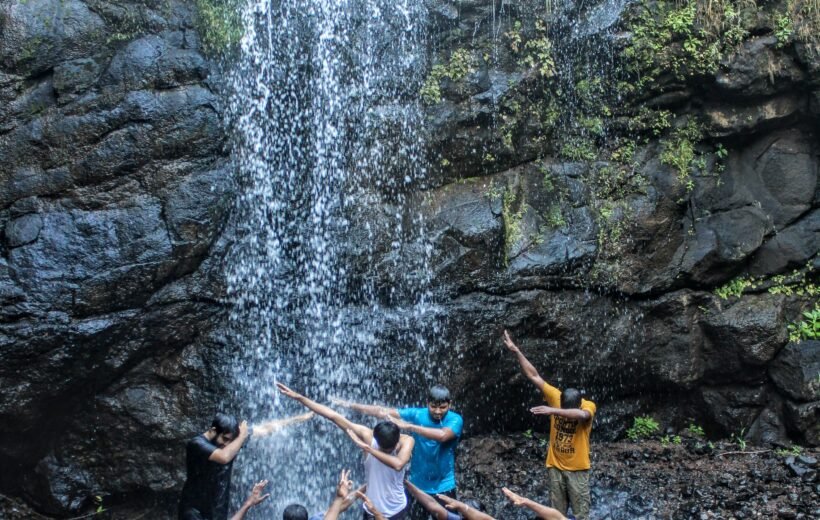 Dudiware Waterfall Rappelling  & Lohagad Fort